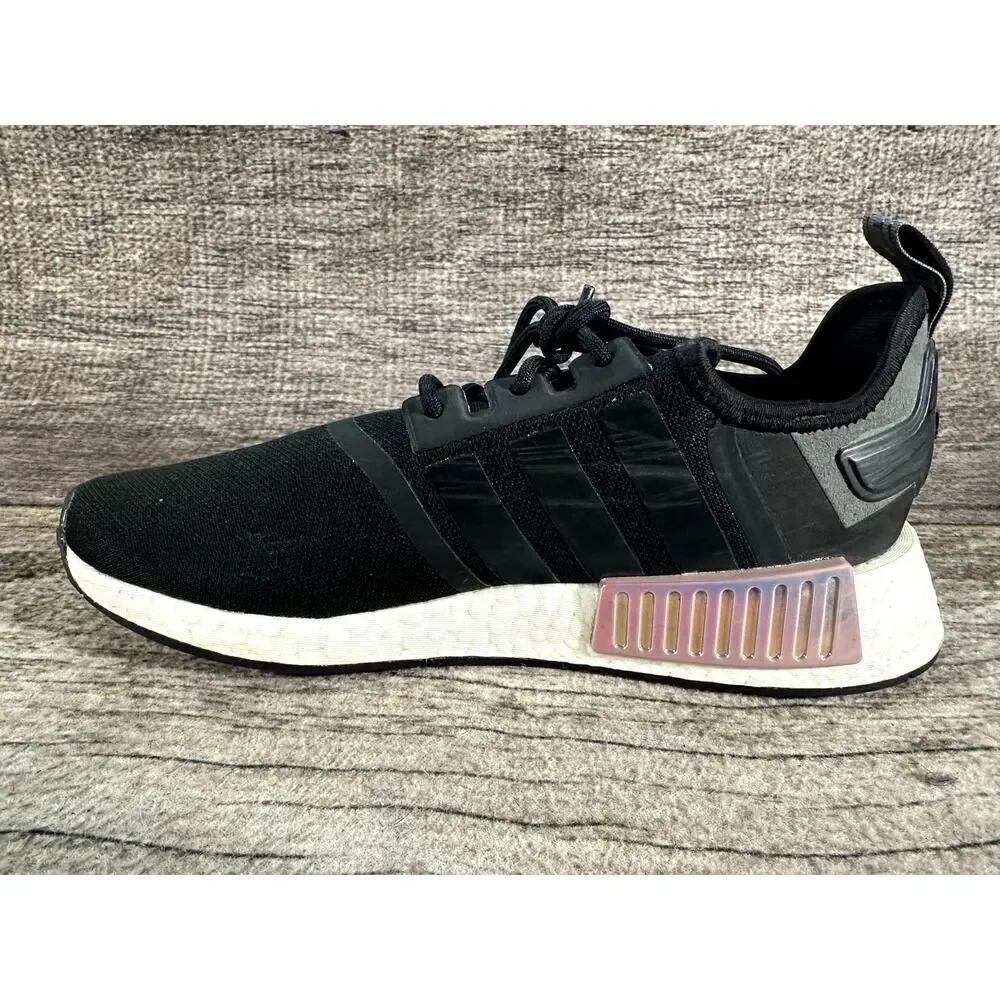 Adidas Women's NMD R1 Parley Magic Mauve Black Running Shoes - Picture 7 of 12
